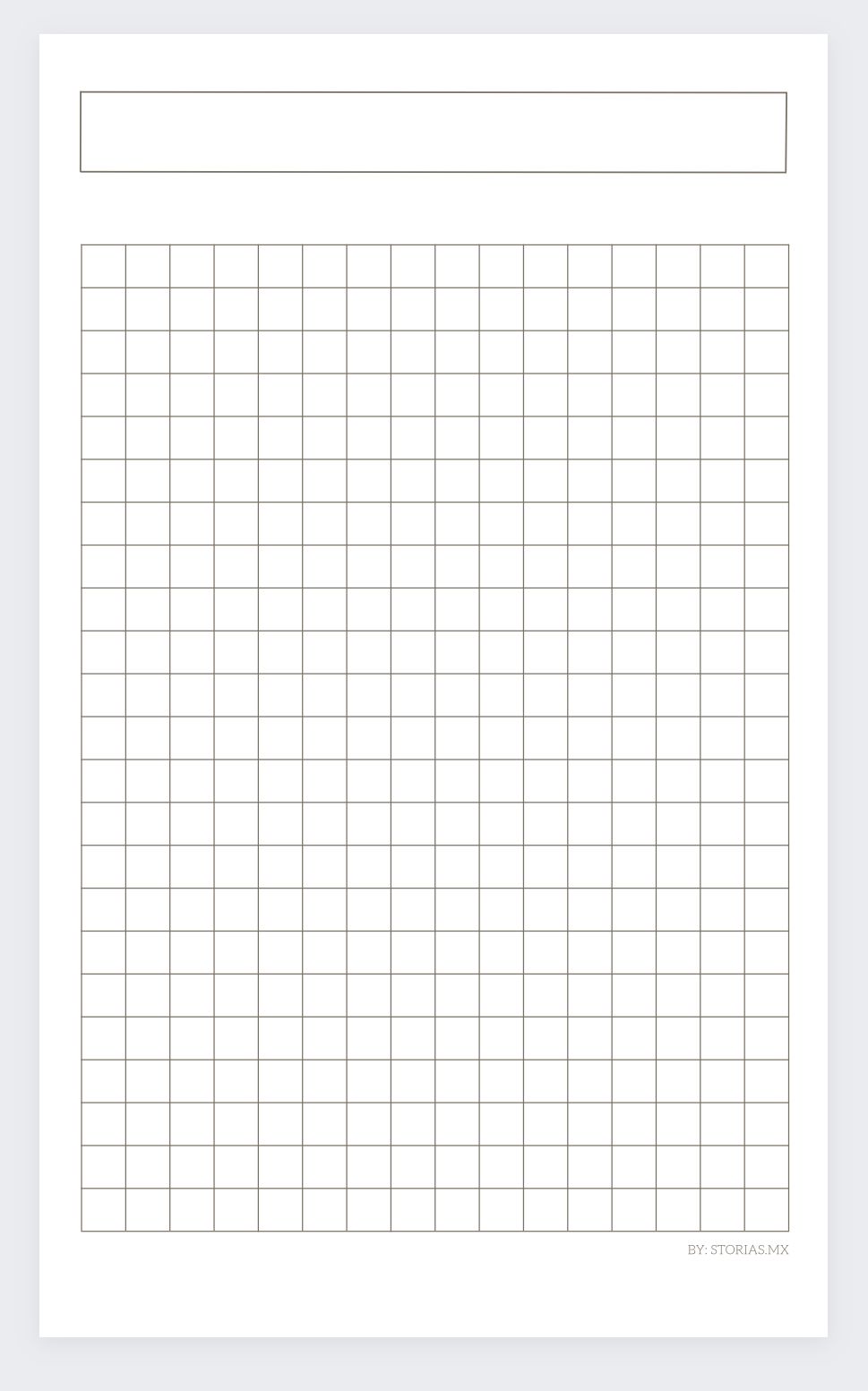 Libreta A Cuadros Personalizada